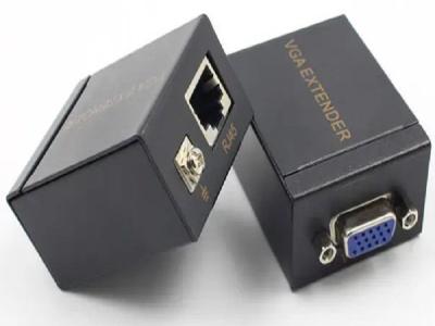 Gembird DEX-VGA-05 VGA Adapter extender 30m preko LAN kabla, Crni