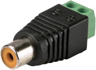GEMBIRD Video Surveillance Connector CON-RCA01F RCA Connector (cinch)