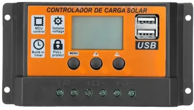Gembird Automatski solarni kontroler punjenja baterije 100A/50A/30A/20A/10A LCD Dual