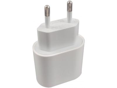 Gembird PD Brzi Punjač 20W Za iPhone USB-C 5V/3A 9V/2,2A, Beli