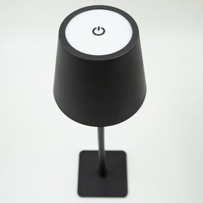 Mitea Lighting M6002-C LED Stona lampa 2W DC5V Touch + 3CCT 3000-6000K, Crna