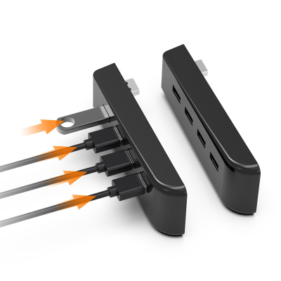 Dobe TP5-0576 Docking station USB HUB za PS5, Crni