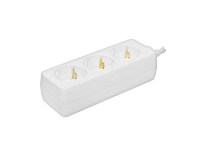 Extension Cable with 3 Sockets 5m Prosto 1.5mm2