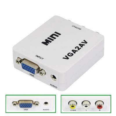 Adapter converter VGA-RCA Audio/Video MVA-1