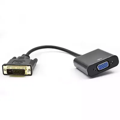 Kettz KT-D2VG-241 Adapter-konverter DVI-D M 24+1 - VGA F, Crni