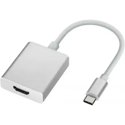 Velteh TC2H-202 Adapter-Konverter TIP C - HDMI M/Ž beli, Beli