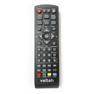 Velteh 600T2 H.264 Daljinski upravljač za Set top box, Crni