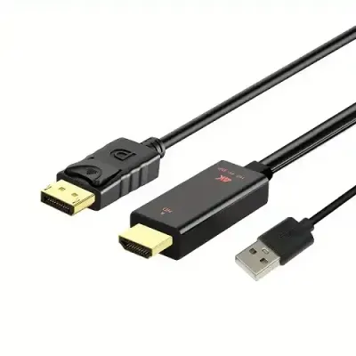 Kettz H2DP-K180 Kabl konverter HDMI-DisplayPort 1.8m 4K 60Hz