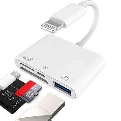 KETTZ Lightning adapter 4u1 USB3.0+SD+TF+TIP C