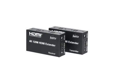 HDMI-UTP Extender up to 120m HEX-K1220 4K 30Hz Kettz