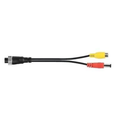 Kettz RK-KT4FDMVF 4-pin female-to-male DC and video female adapter