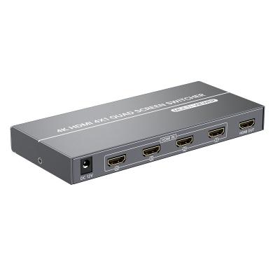 Kettz MQ-K430 HDMI Preklopnik 4u1 Quad/Multiview funkcija 4K 30Hz