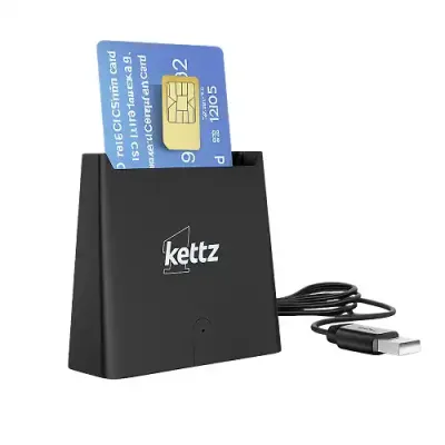 Kettz KTZ-CR400A USB Čitač kartica ID/SIM