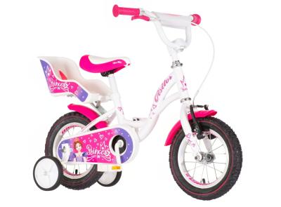 Visitor Princess Bicikl za devojčice 12"/7", Beli