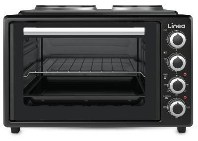 Электрическая плита настольная мини Linea LMO35-0612 ширина 50cm/2x электрическая конфорка