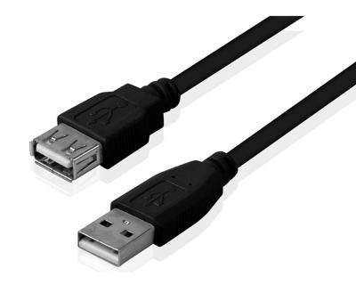 Fast Asia Kabl USB 2.0 A - USB A M/F (produžni) 1.8m, Crni
