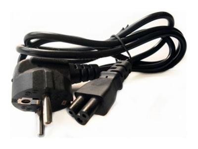 Кабель питания трёхжильный клевер 1.5m Linkom