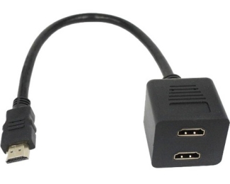Fast Asia Adapter konvertor HDMI (M) - VGA (F), Crni