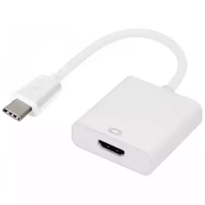 Linkom Adapter-konverter USB 3.1 Tip-C/M - HDMI/F beli, Beli