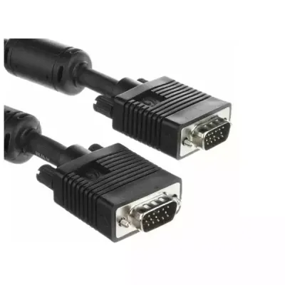 Valteh VGA to VGA M/M cable 1.5m HQ with ferrites, black
