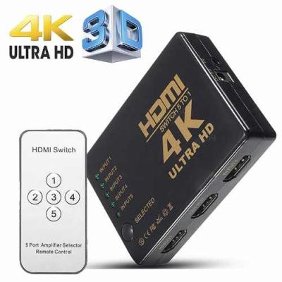 HDMI switch 5in1 HDS-006 4K Velteh with remote
