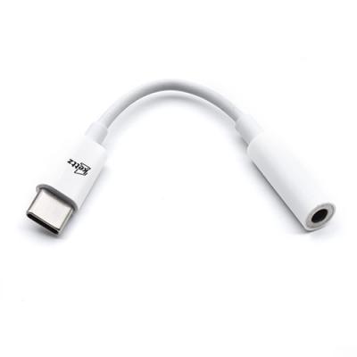 Kettz C2A-05 USB-C to AUX 3.5mm adapter, white