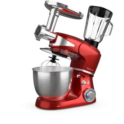 Tesla 1000V food processor, red