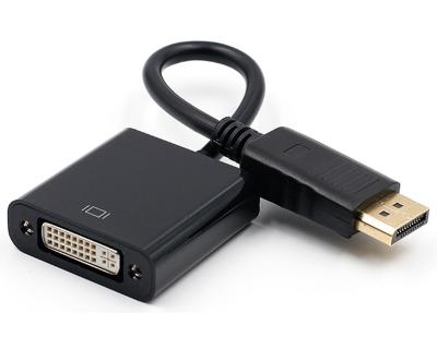 E-Green Adapter DisplayPort (M) DVI (F), Crni