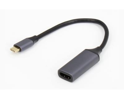 E-Green USB 3.1 Type C (M) to HDMI 2.0 (F) adapter, grey
