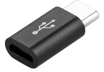 E-Green Adapter USB 3.1 tip C (M) - Micro USB (F) crni, Crni