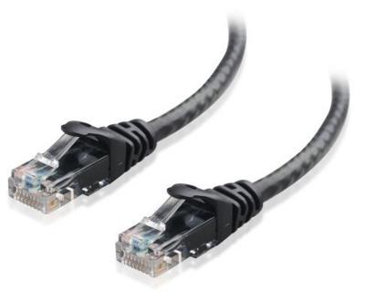 E-Green UTP patch cable Cat6 0.3m, black