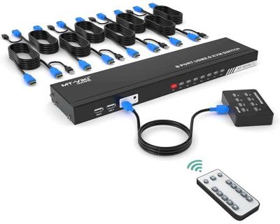 MT-Viki HDMI KVM Switch 8-port, Crni