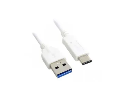 E-Green USB Kabl USB 3.0 Type-A na USB 3.1 Type-C M/M 120W 20V 6A 1m, Beli