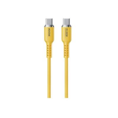 Wekome WDC-11 Kabl za brzo punjenje 3.1 USB tip C 100W 480Mbps, Žuti