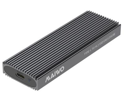 External Enclosure for M.2 NVME/SATA 3.1 Type C/USB A Maiwo K1691