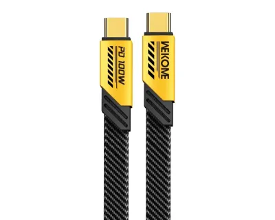 Wekome WDC-192 Kabl 3.1 USB tip C (M/M) 100W/480Mbps 1m Flat