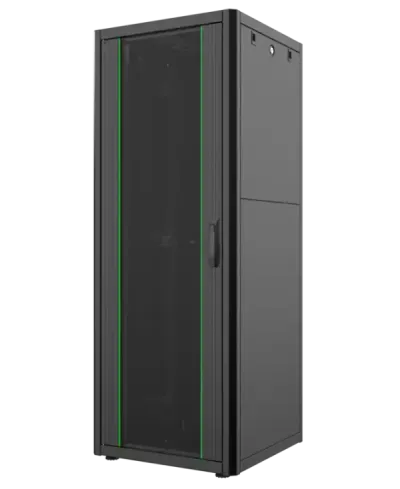 32U/19 rack cabinet standing Mirsan GTN32U66DE 600mmx600mmx1608mm black