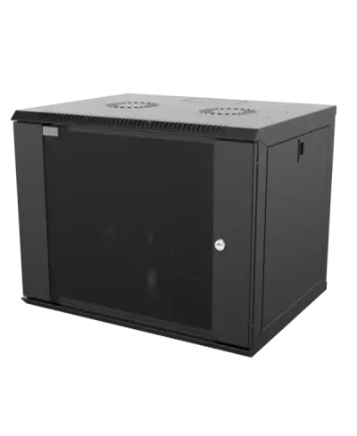 9U/19 настенный шкаф Mirsan WTC09U45MN 565mmx450mmx445mm Черный