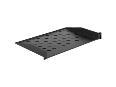 Fixed Shelf 300mm Rack Mirsan 19/1U Black MR.RAK1U30.01