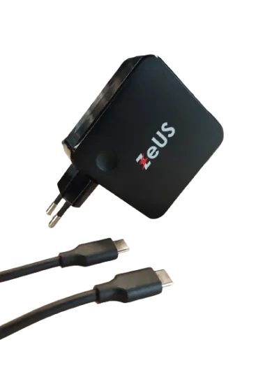 Zeus ZUS-NB65 PDC USB-C 65W Univerzalni punjač (laptop tablet smart phone), Crni
