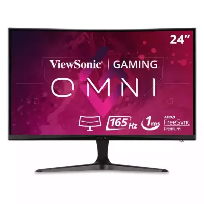 ViewSonic Omni VX2418C Monitor Outlet, Crni