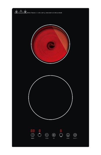 Встраиваемая панель Nexsas NXU-1800 ширина 30см/цифровые команды/керамическая панель