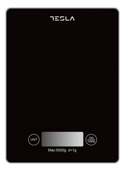 Tesla KS201B kitchen scale, 5kg, black