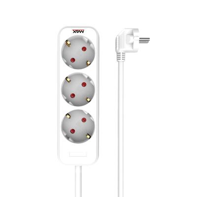 Удлинитель 3 розетки 1.4m Max MPS-103-1.4M Белый