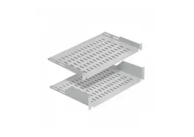 Fixed Shelf 400mm Rack Mirsan 19/1U White MR.RAK1U40.02