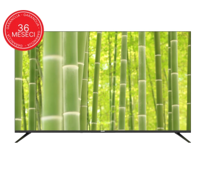 Zeus ZE65UST2 SMART LED TV 65 3840x2160/4K Wi-Fi Bluetooth DVB-T2 frameless Android 14 GaiaOS 4.0
