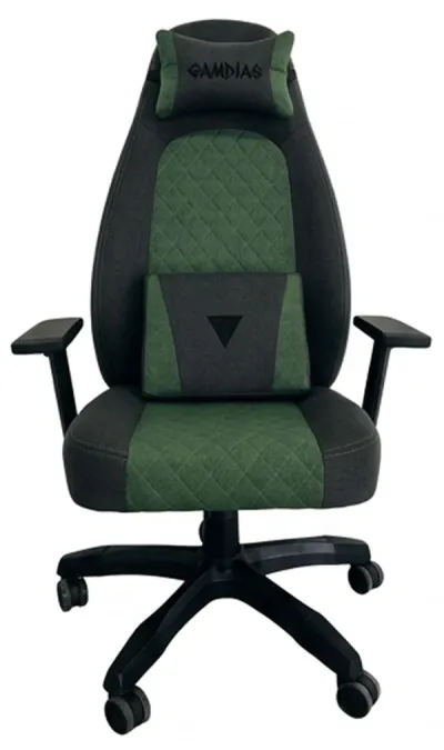 Gamdias Zelus E4 Weave Gaming stolica sivo/zelena
