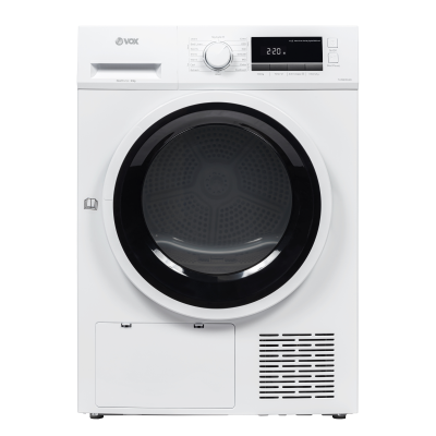 VOX THP800G3D tumble dryer with heat pump, 8 kg