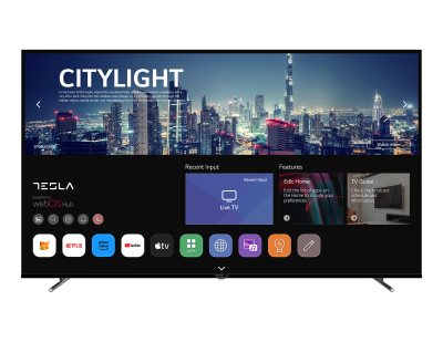 Tesla 75E645BUW television 75" 4K UHD Smart, black