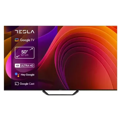 Tesla 50E655BUS Televizor 50" 3840x2160 (4K UltraHD) Smart GoogleTV, Crni